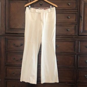 Willi Smith cream fine-wale corduroy pant Sz 8
